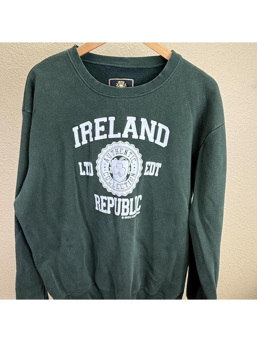 Irish Connexxion Ireland Republic Green Crewneck Sweatshirt XL